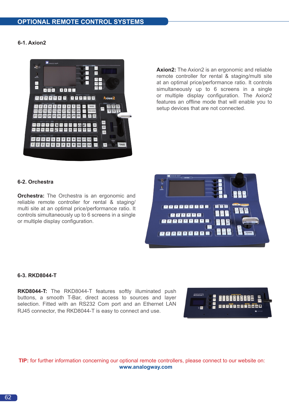 Analog Way Di-VentiX II User Manual | Page 64 / 88