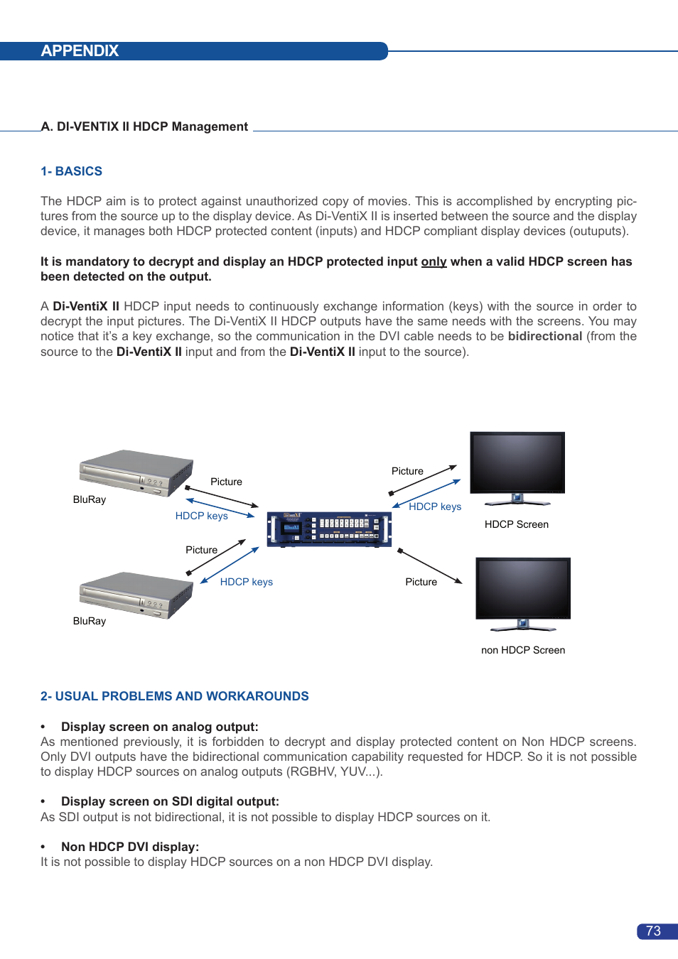 Appendix | Analog Way Di-VentiX II User Manual | Page 75 / 88