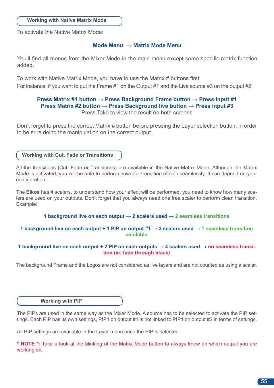 Analog Way Eikos User Manual | Page 57 / 92