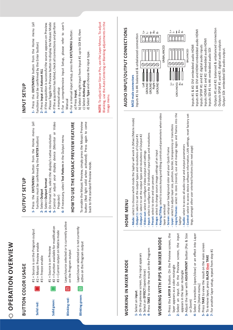 Analog Way Saphyr User Manual | Page 3 / 4
