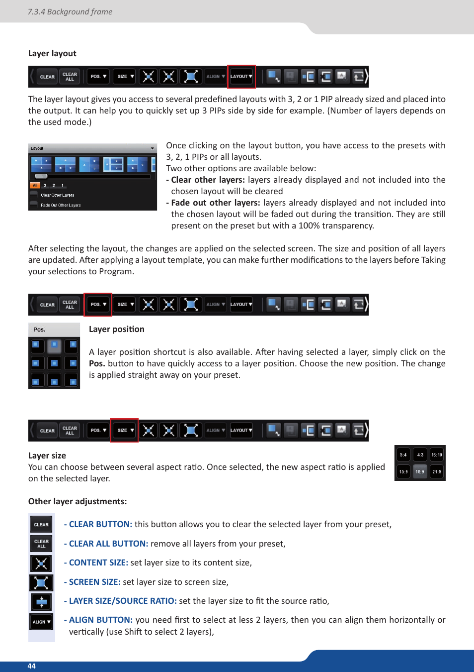 Analog Way Saphyr User Manual | Page 44 / 103