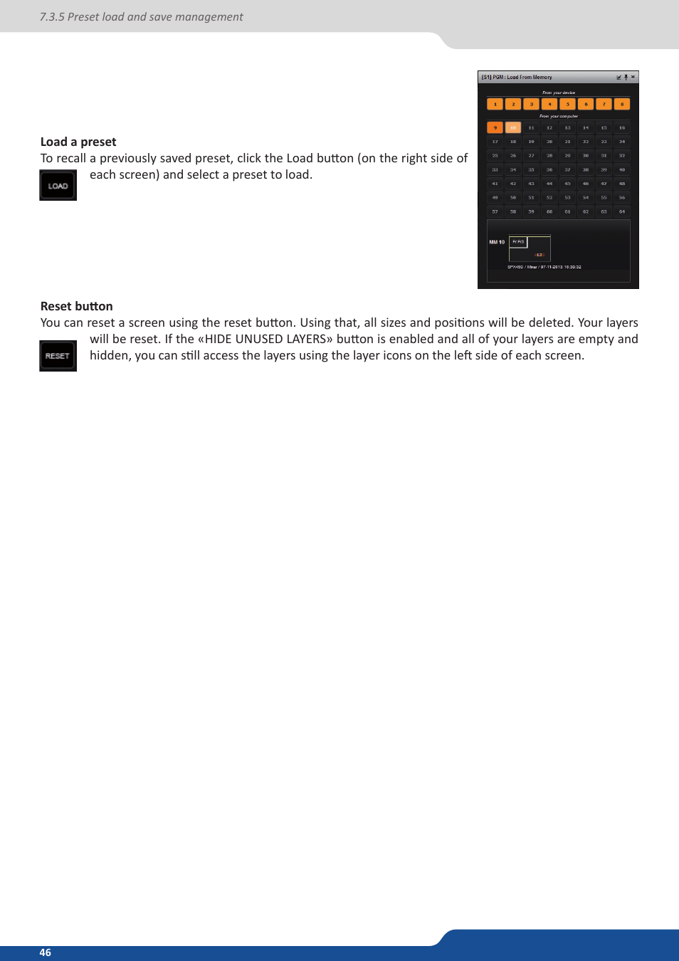 Analog Way Saphyr User Manual | Page 46 / 103