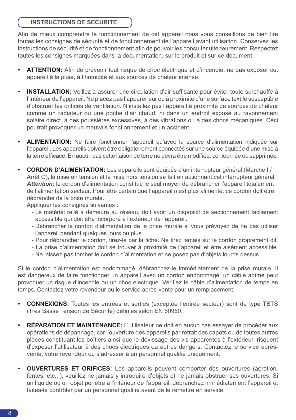 Analog Way Eikos LE User Manual | Page 10 / 88