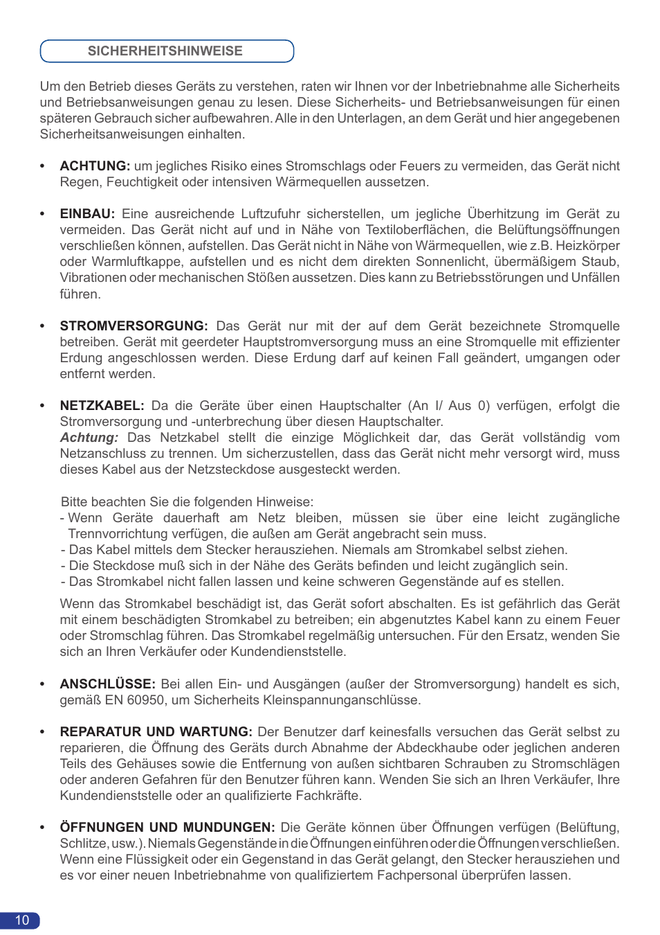 Analog Way Eikos LE User Manual | Page 12 / 88