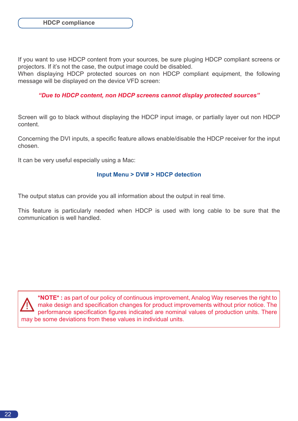 Analog Way Eikos LE User Manual | Page 24 / 88