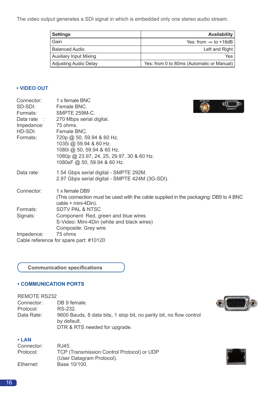 Analog Way OPS300 User Manual | Page 18 / 80