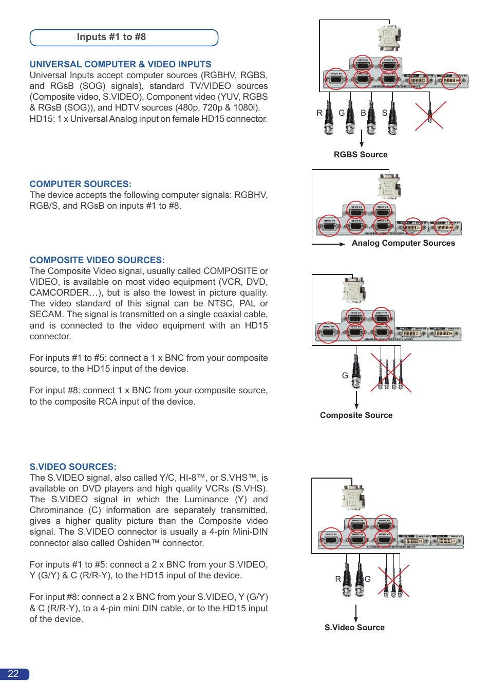 Analog Way OPS300 User Manual | Page 24 / 80