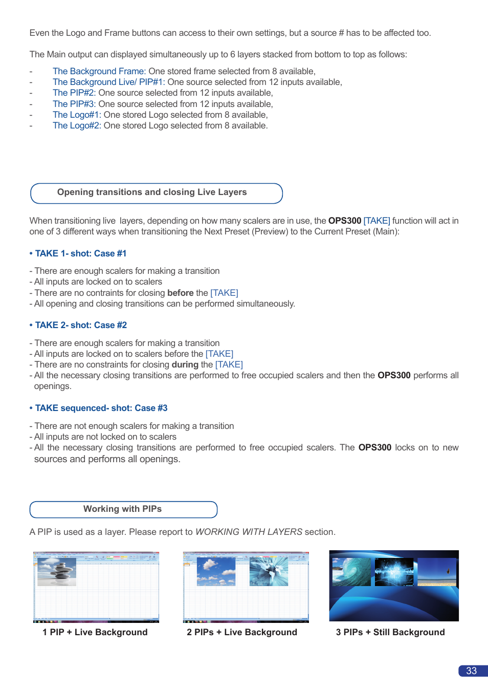Analog Way OPS300 User Manual | Page 35 / 80