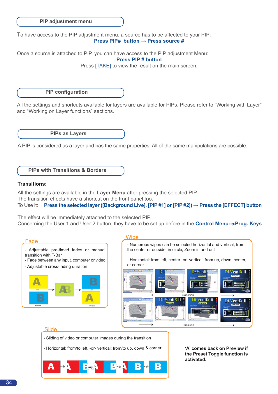 Analog Way OPS300 User Manual | Page 36 / 80