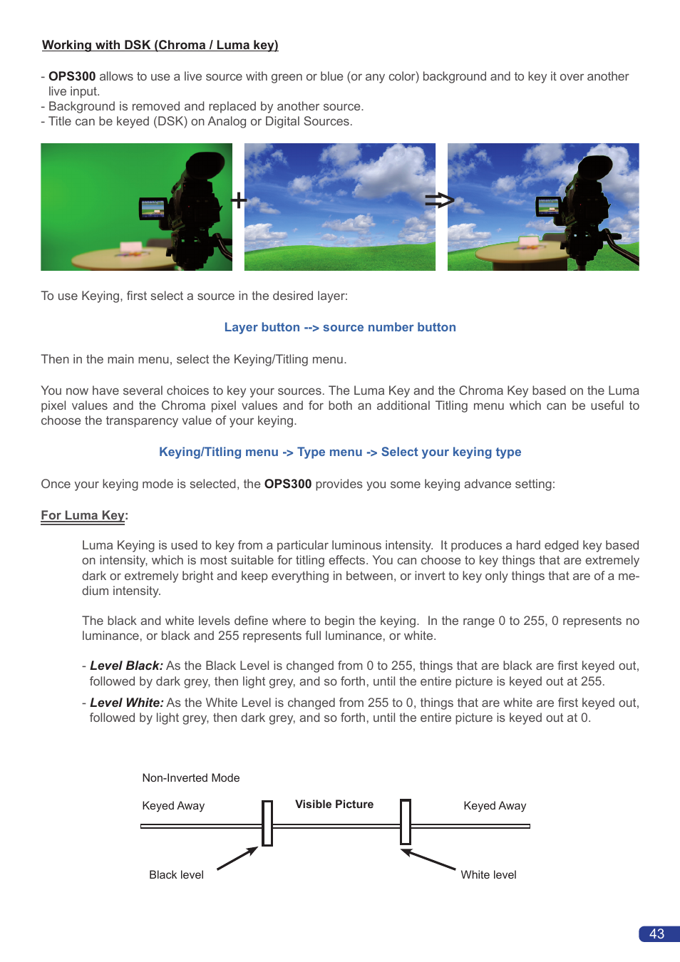 Analog Way OPS300 User Manual | Page 45 / 80