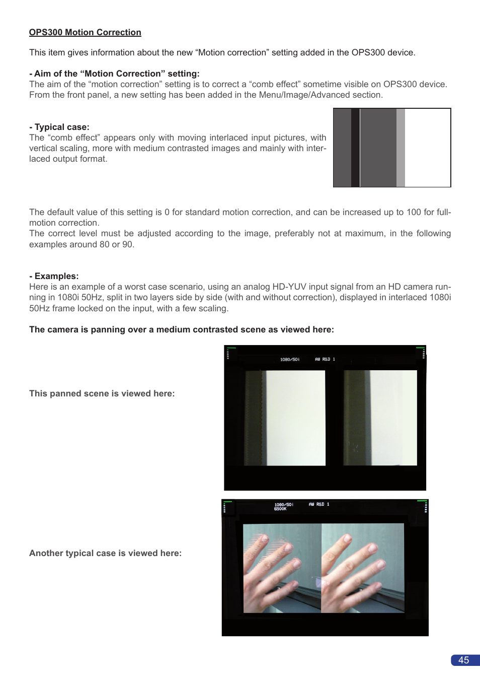 Analog Way OPS300 User Manual | Page 47 / 80