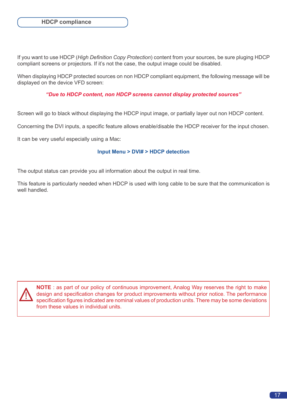 Analog Way OPS200 User Manual | Page 19 / 57