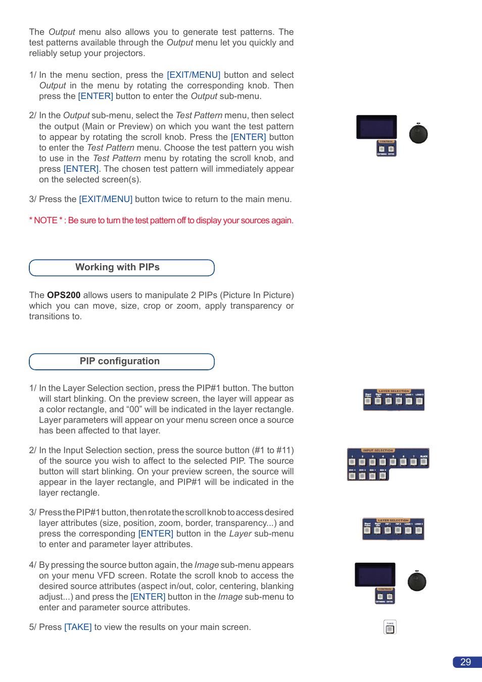 Analog Way OPS200 User Manual | Page 31 / 57