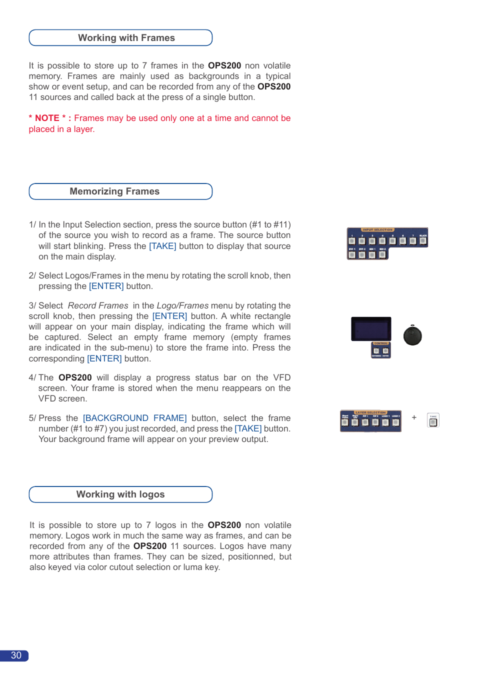Analog Way OPS200 User Manual | Page 32 / 57