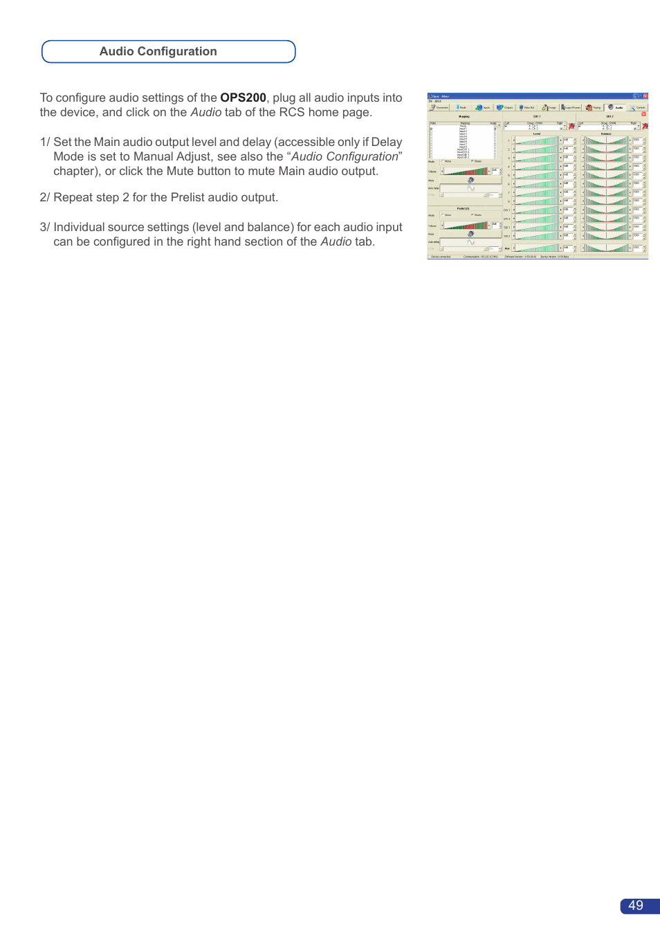 Analog Way OPS200 User Manual | Page 51 / 57