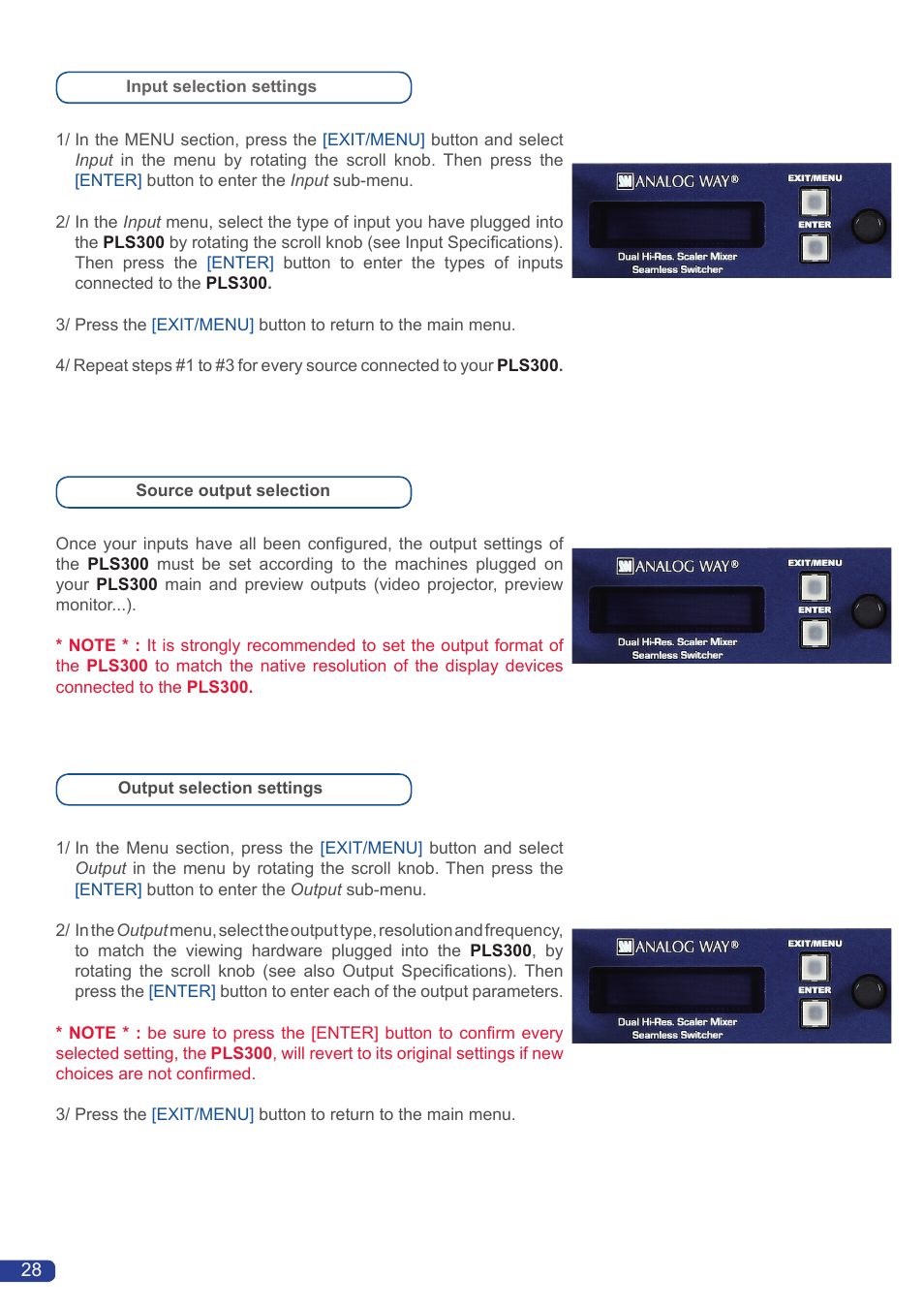 Analog Way Pulse User Manual | Page 30 / 58