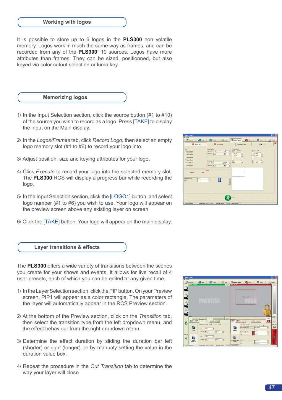 Analog Way Pulse User Manual | Page 49 / 58