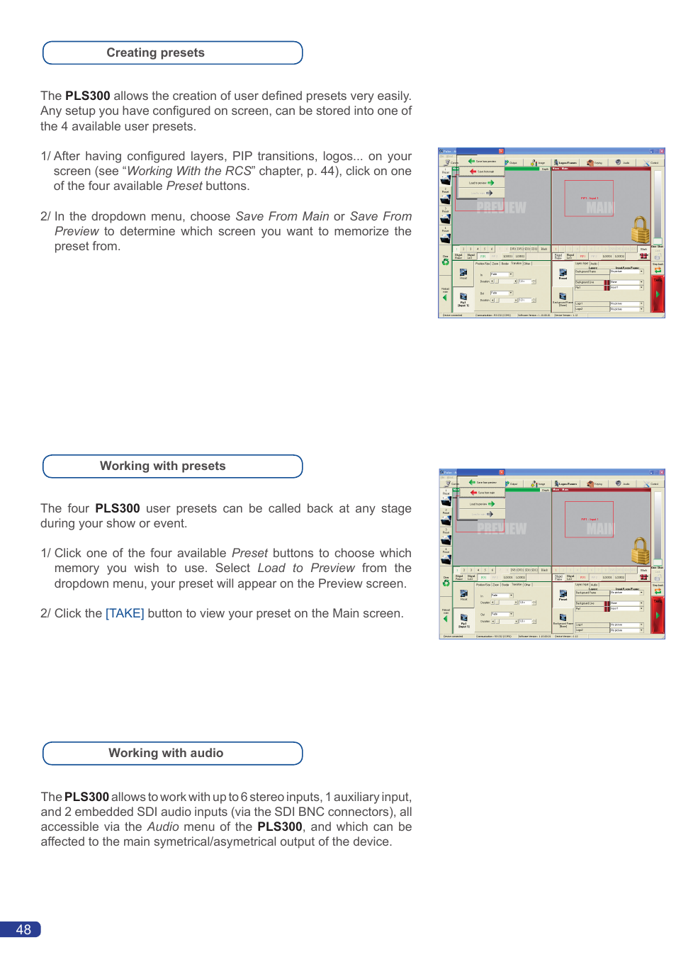 Analog Way Pulse User Manual | Page 50 / 58