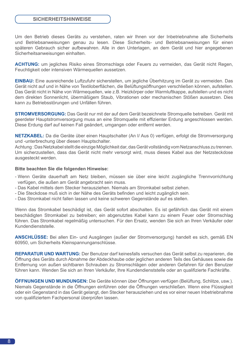 Analog Way Pulse LE User Manual | Page 10 / 53