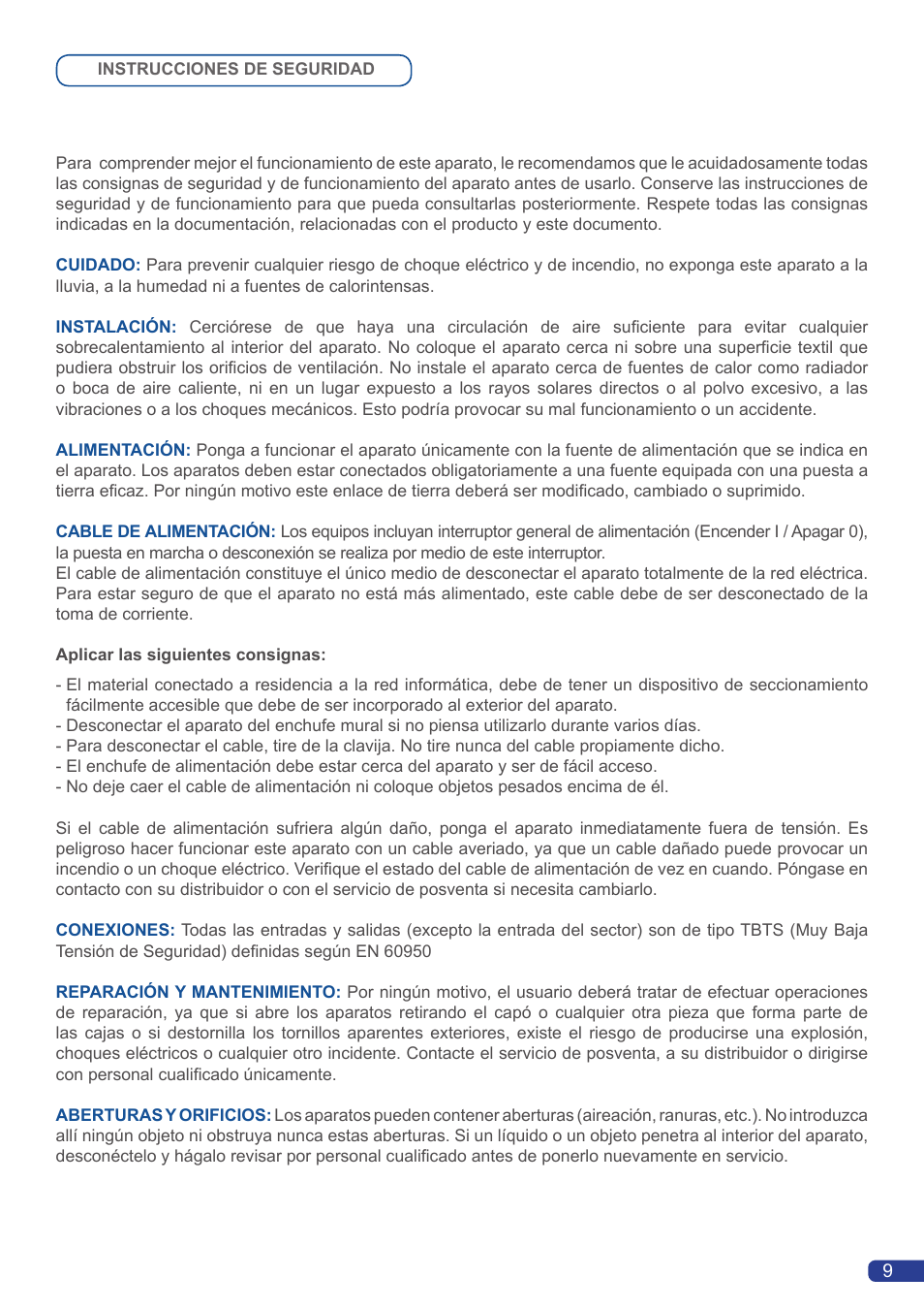 Analog Way Pulse LE User Manual | Page 11 / 53