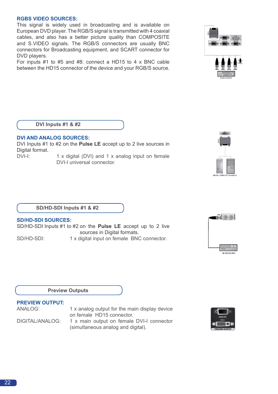 Analog Way Pulse LE User Manual | Page 23 / 53