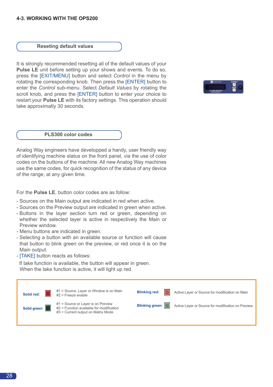 Analog Way Pulse LE User Manual | Page 29 / 53