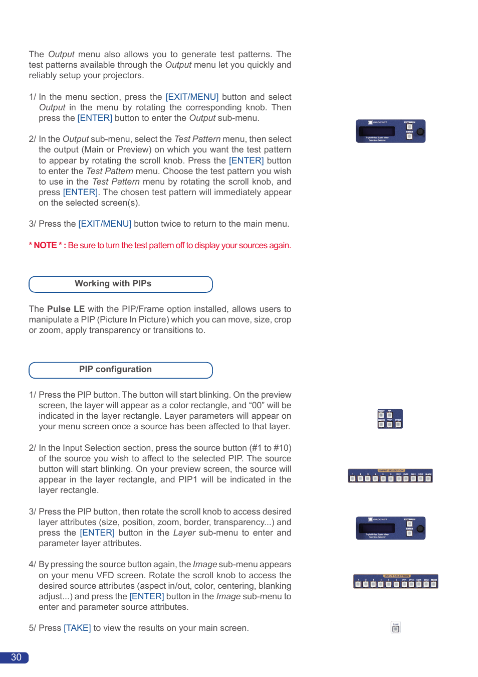 Analog Way Pulse LE User Manual | Page 31 / 53