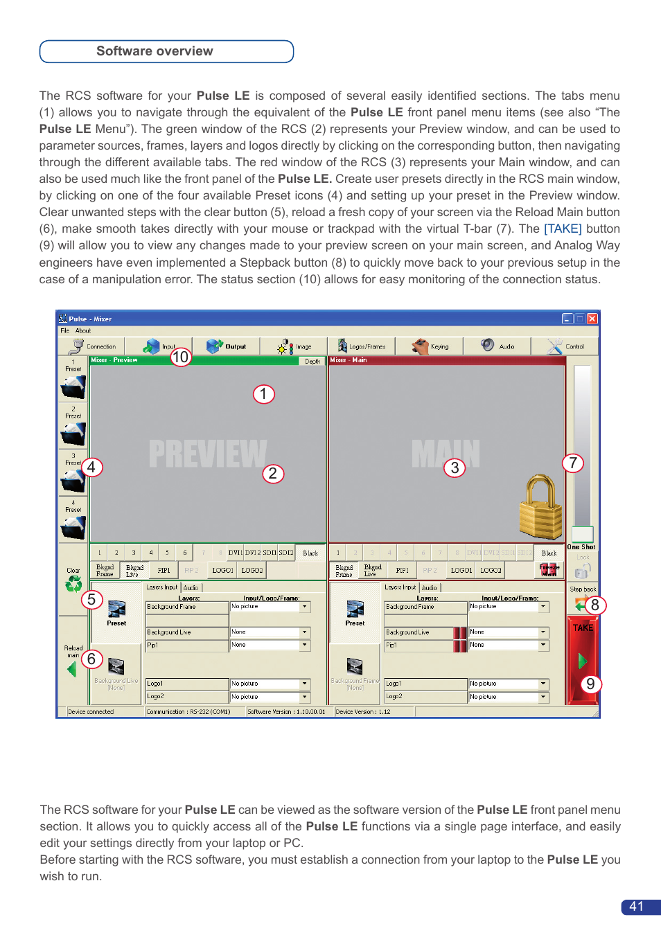 Analog Way Pulse LE User Manual | Page 42 / 53