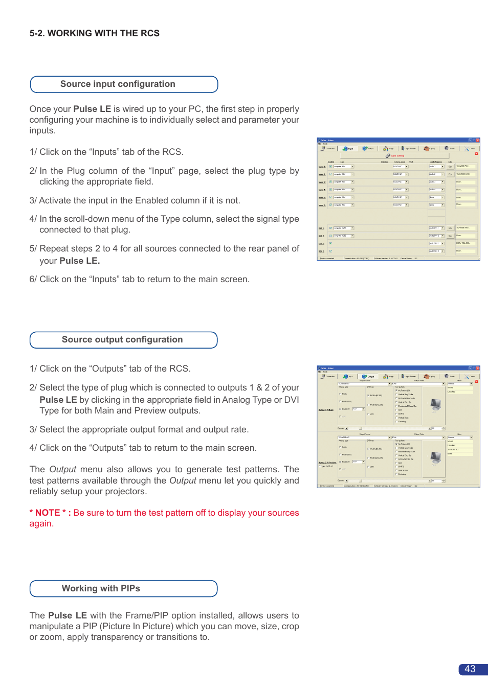 Analog Way Pulse LE User Manual | Page 44 / 53