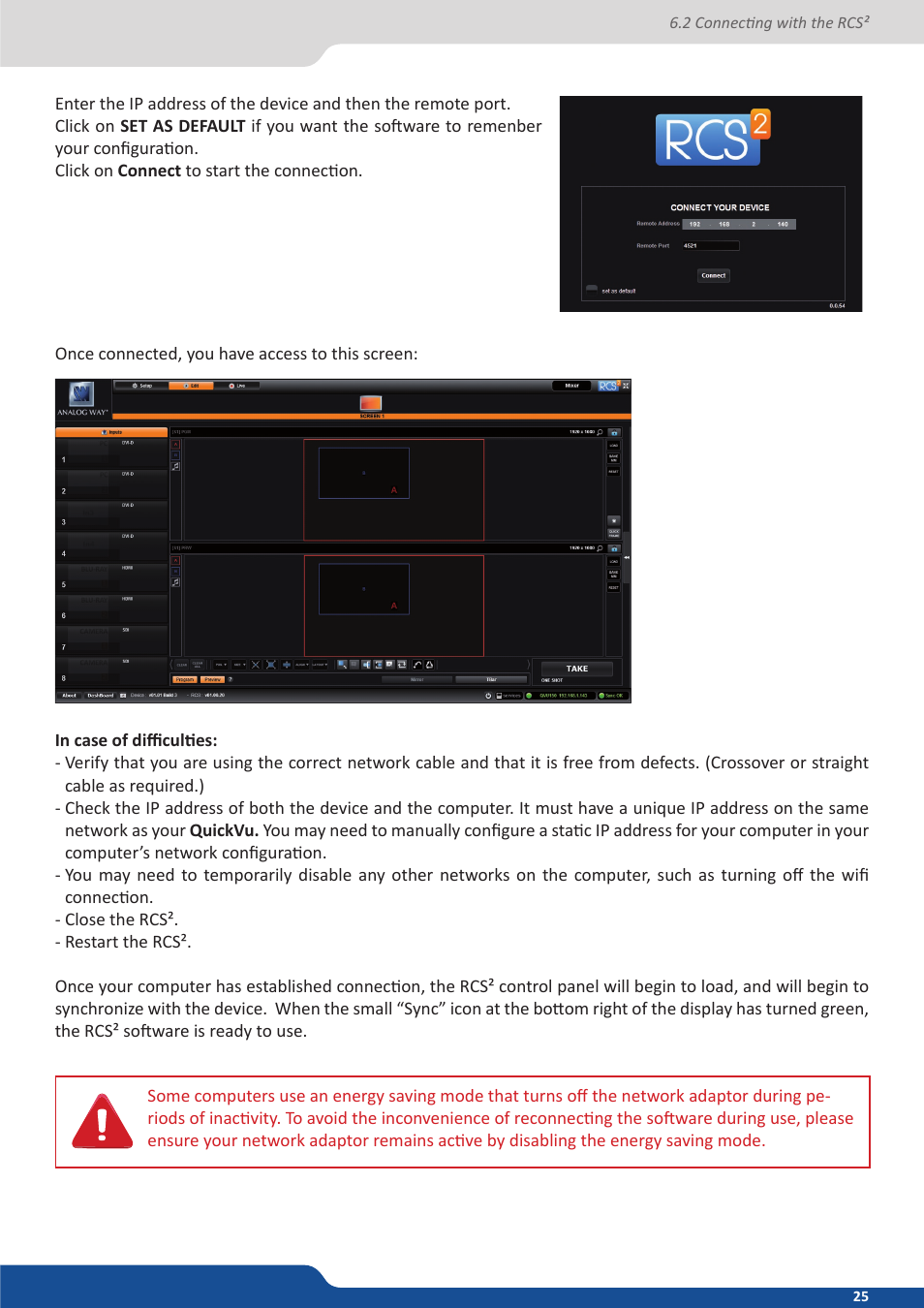 Analog Way QuickVu User Manual | Page 25 / 87