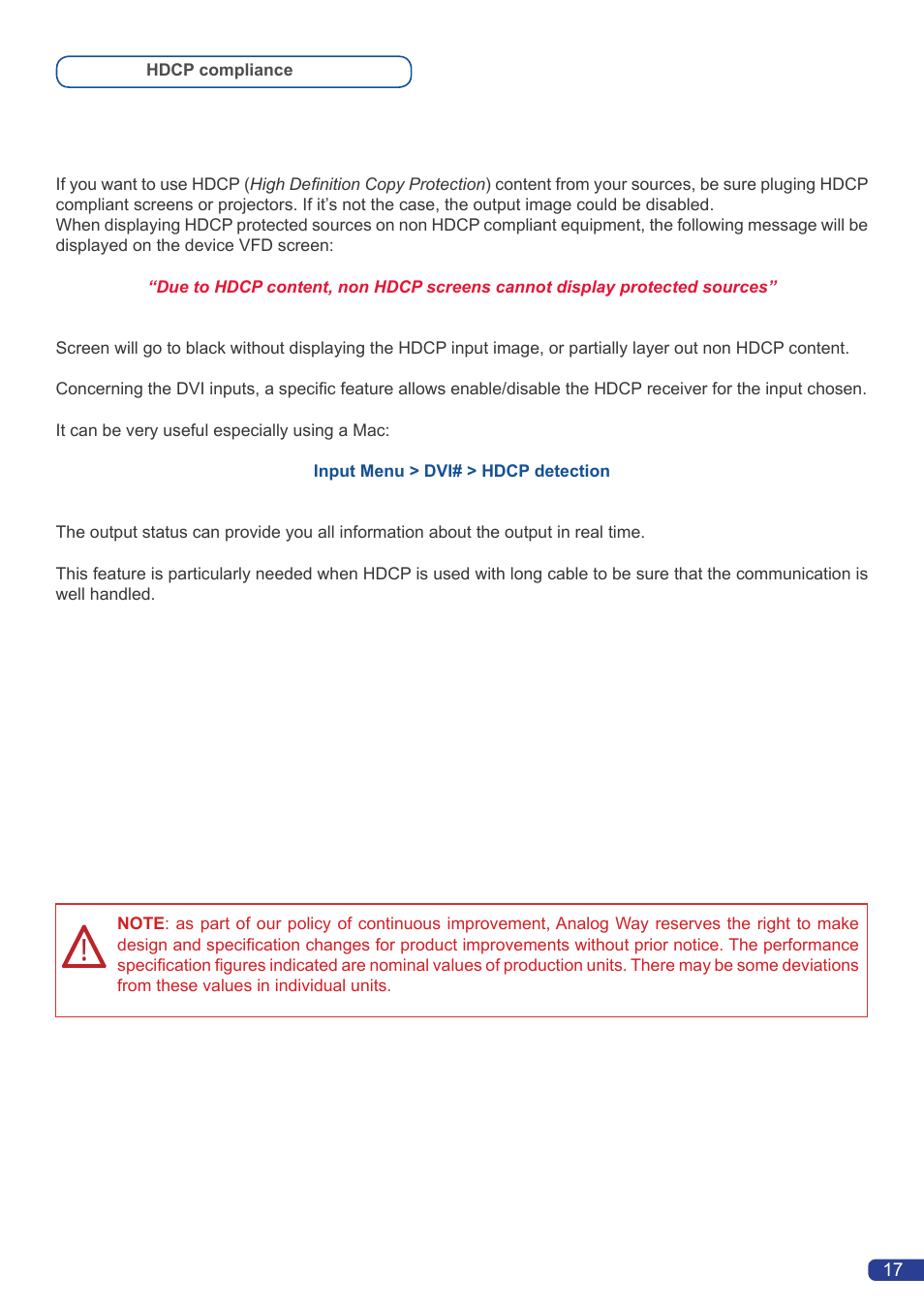Analog Way Smart Vu User Manual | Page 18 / 53