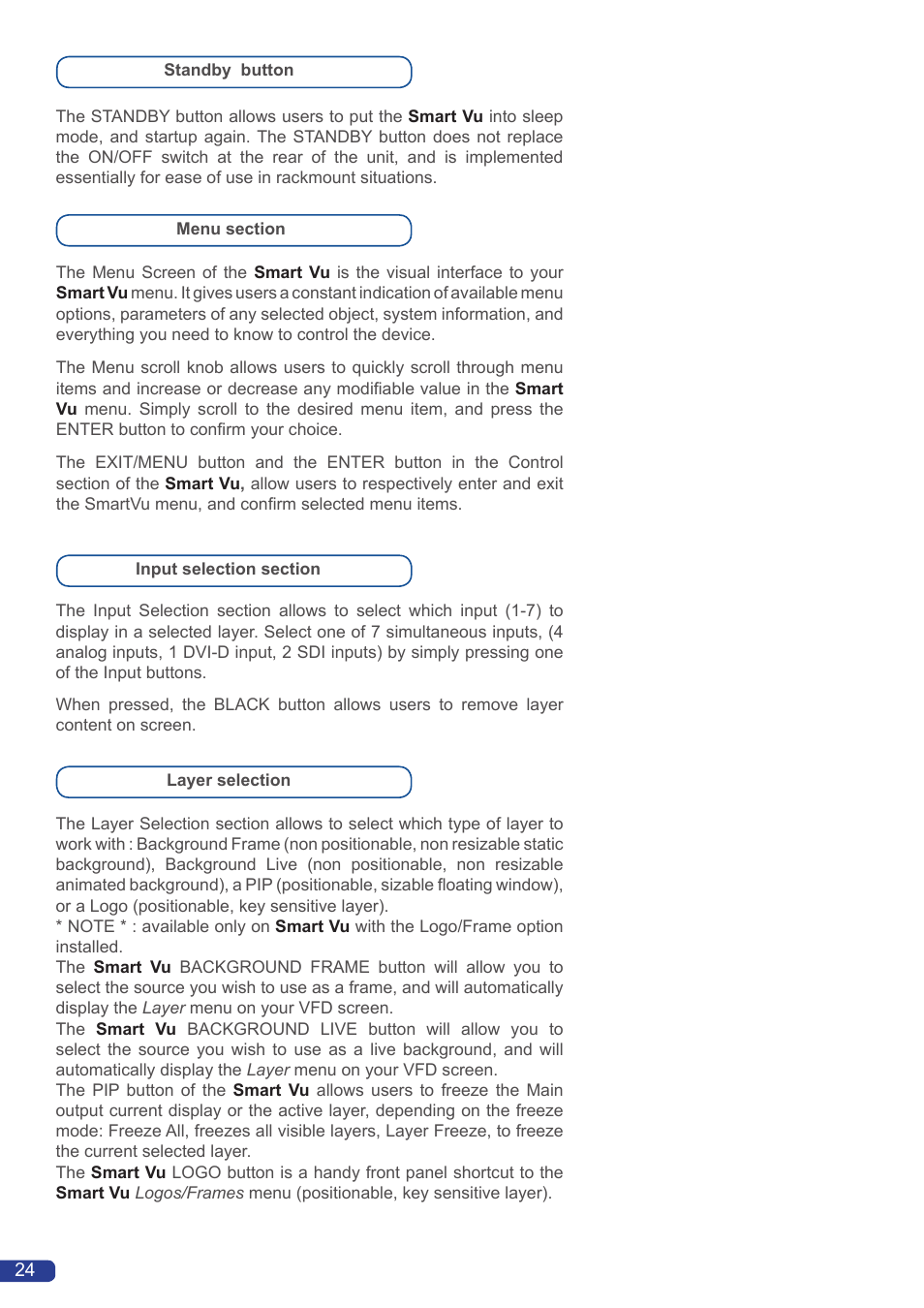 Analog Way Smart Vu User Manual | Page 25 / 53