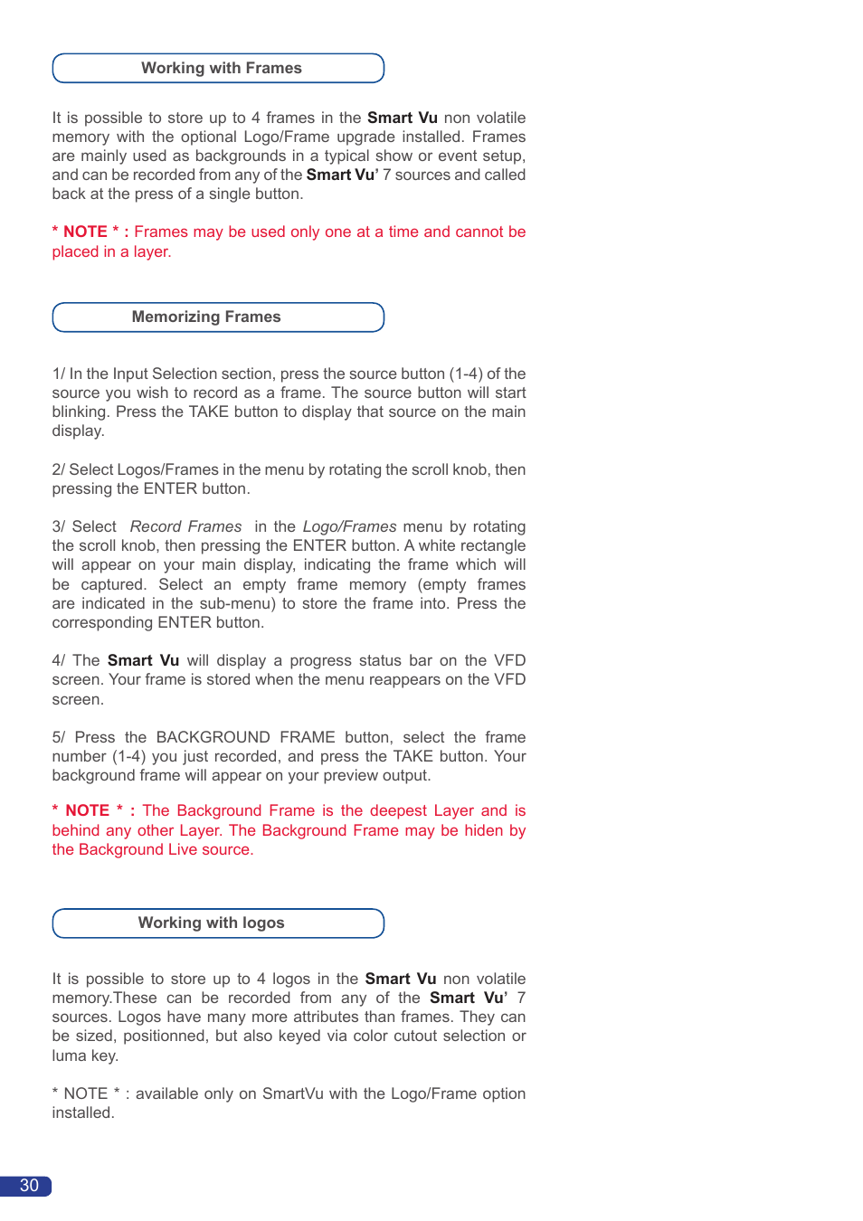 Analog Way Smart Vu User Manual | Page 31 / 53