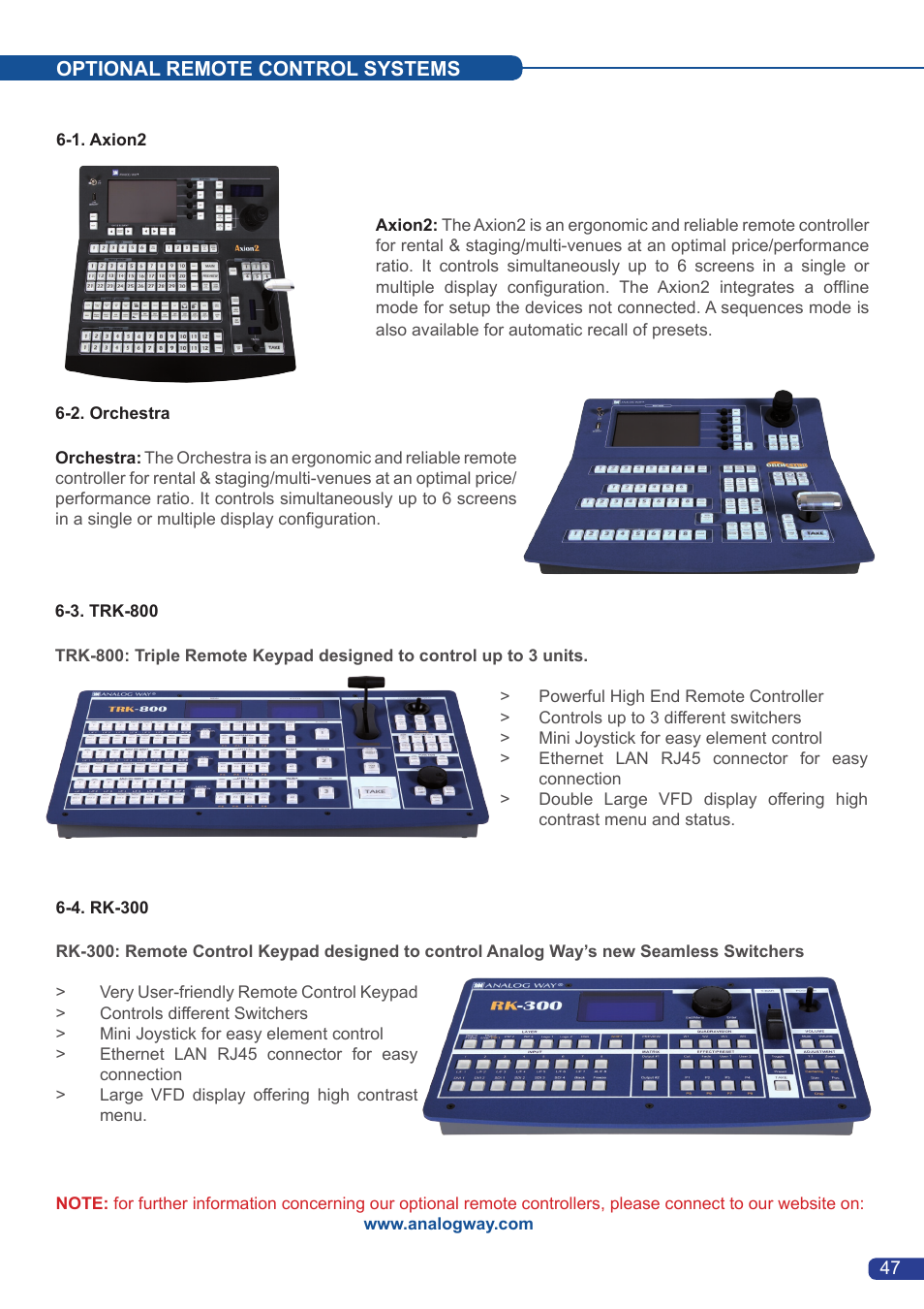 Analog Way Smart Vu User Manual | Page 48 / 53