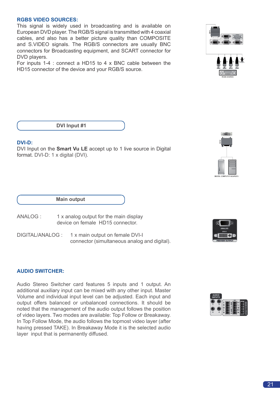 Analog Way Smart Vu LE User Manual | Page 22 / 48