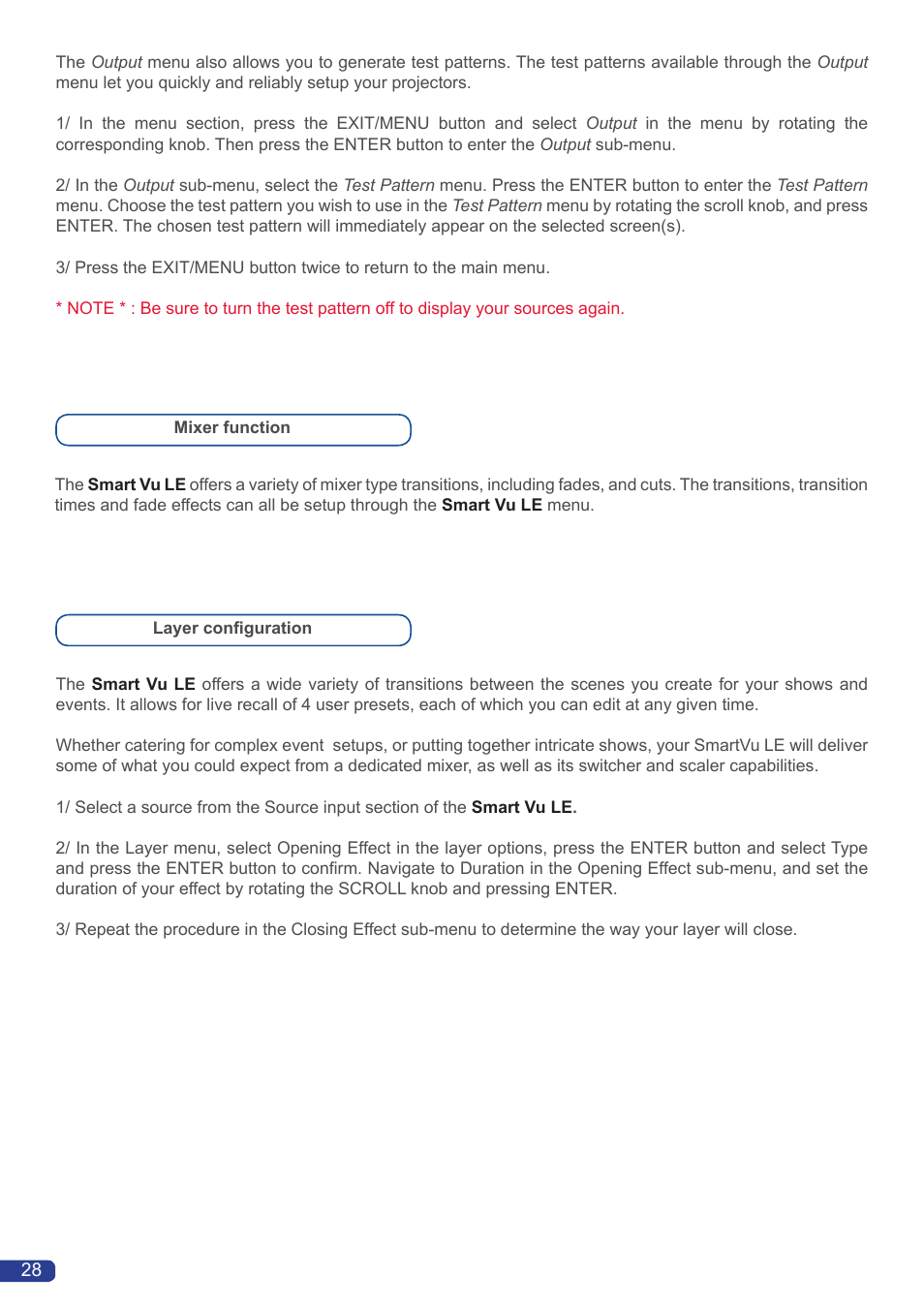 Analog Way Smart Vu LE User Manual | Page 29 / 48