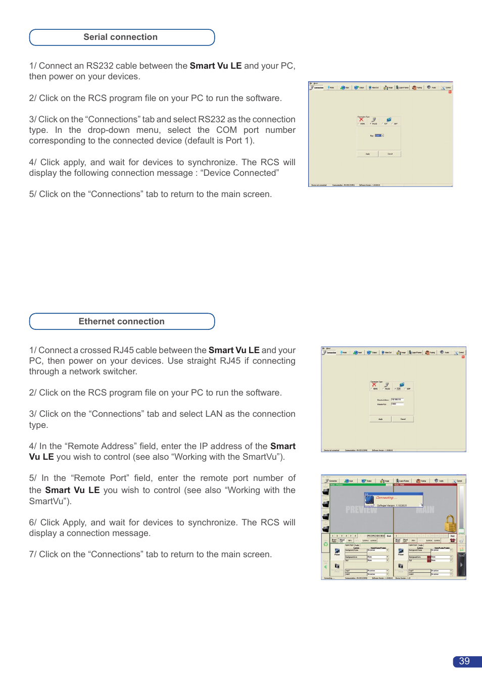 Analog Way Smart Vu LE User Manual | Page 40 / 48