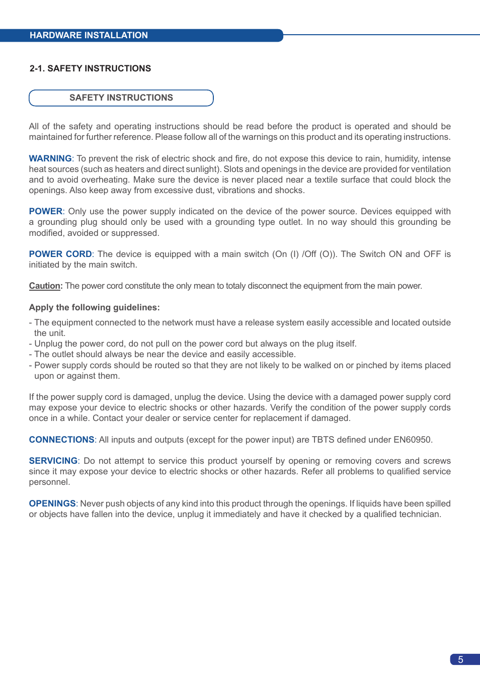 Analog Way Smart Vu LE User Manual | Page 6 / 48