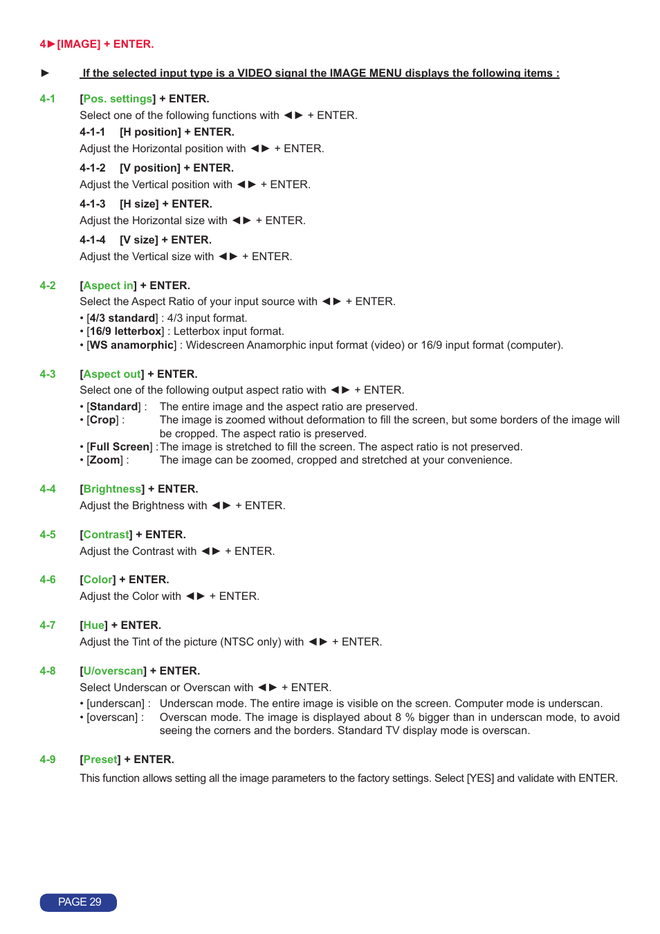 Analog Way Octo Value User Manual | Page 30 / 58