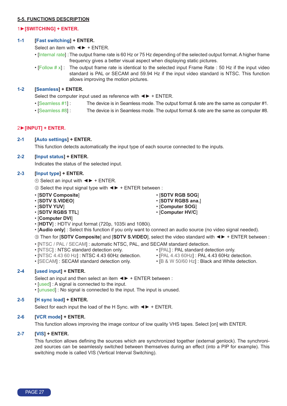 Analog Way Quattro Value User Manual | Page 28 / 58