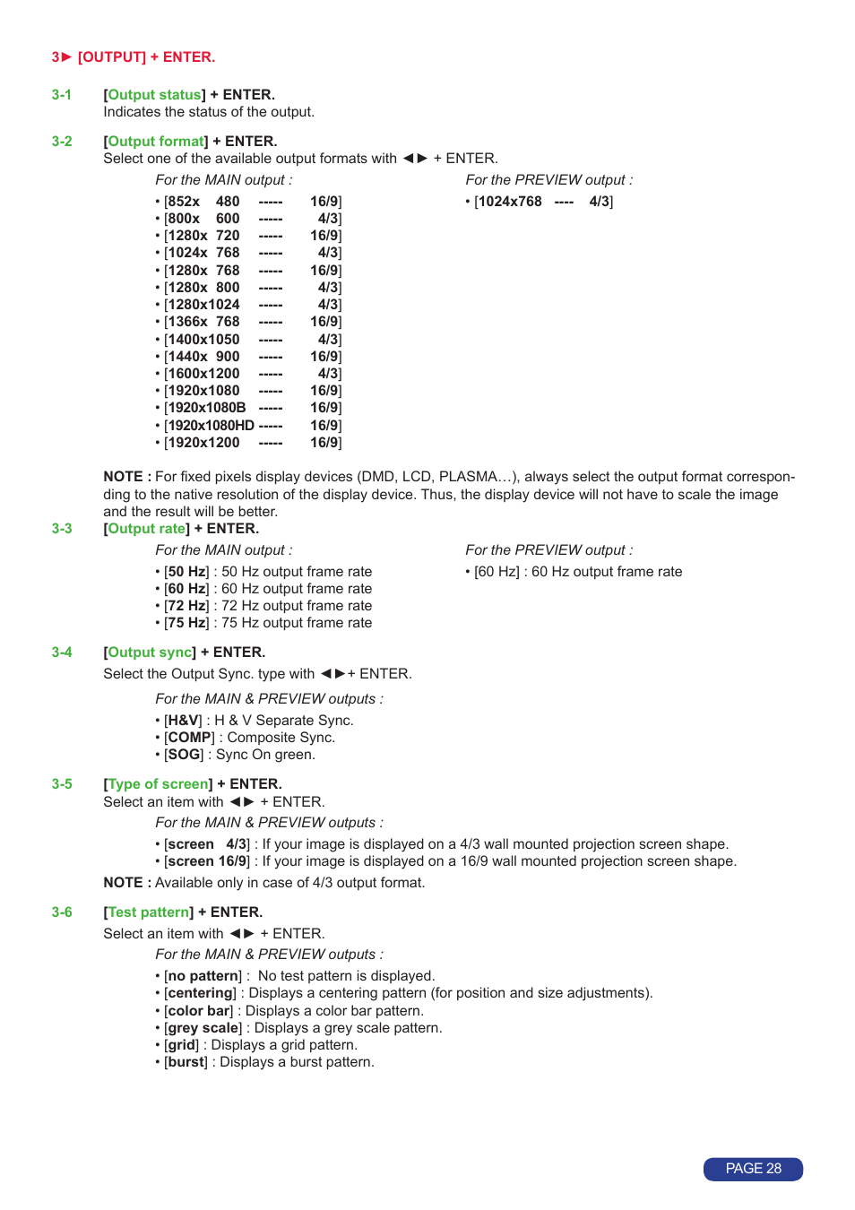 Analog Way Quattro Value User Manual | Page 29 / 58
