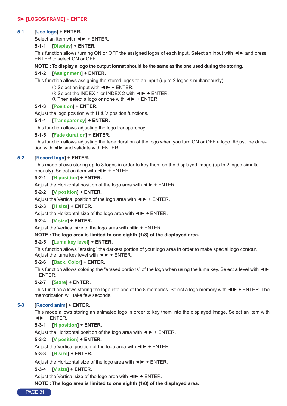 Analog Way Quattro Value User Manual | Page 32 / 58