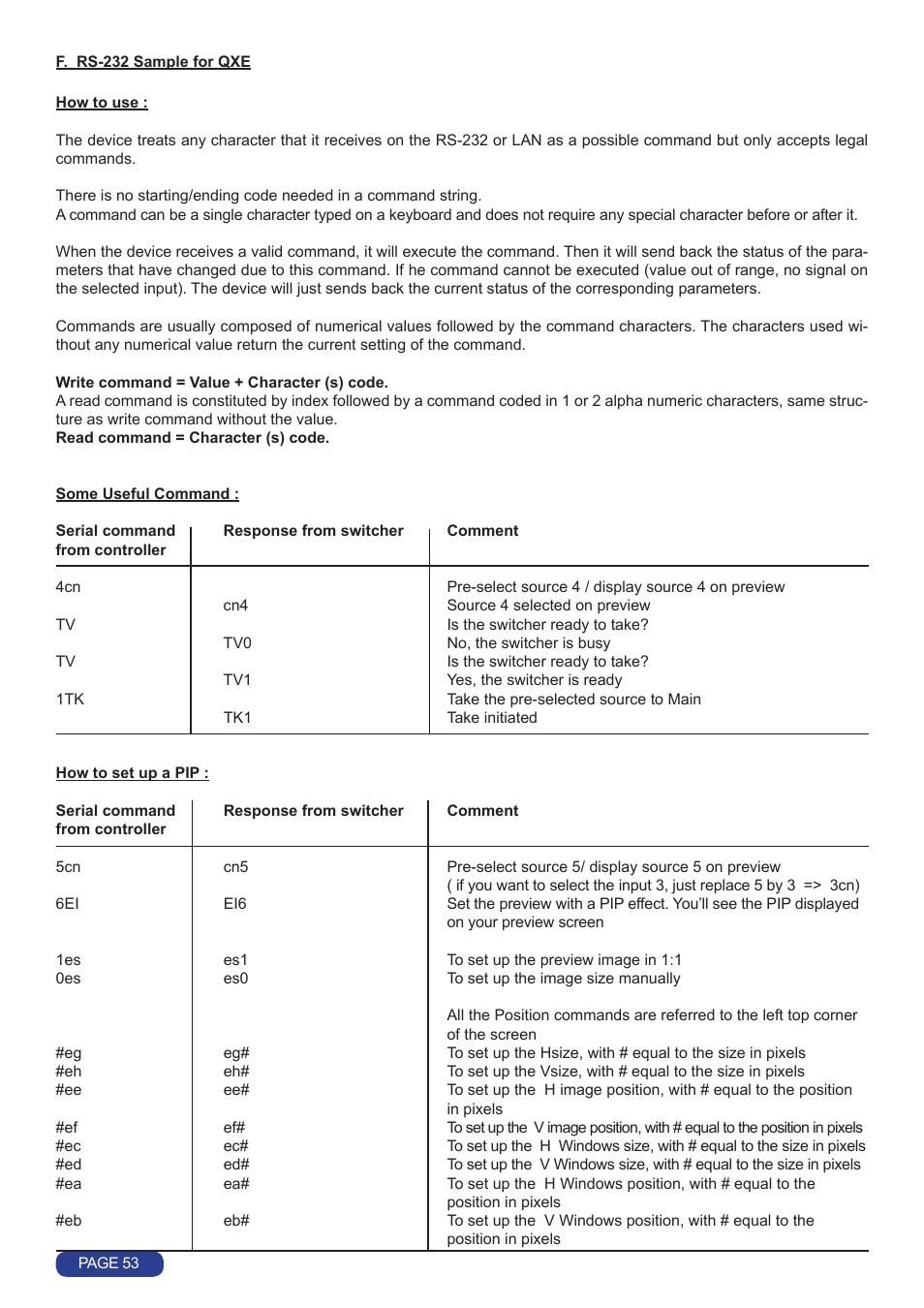 Analog Way Quattro Value User Manual | Page 54 / 58