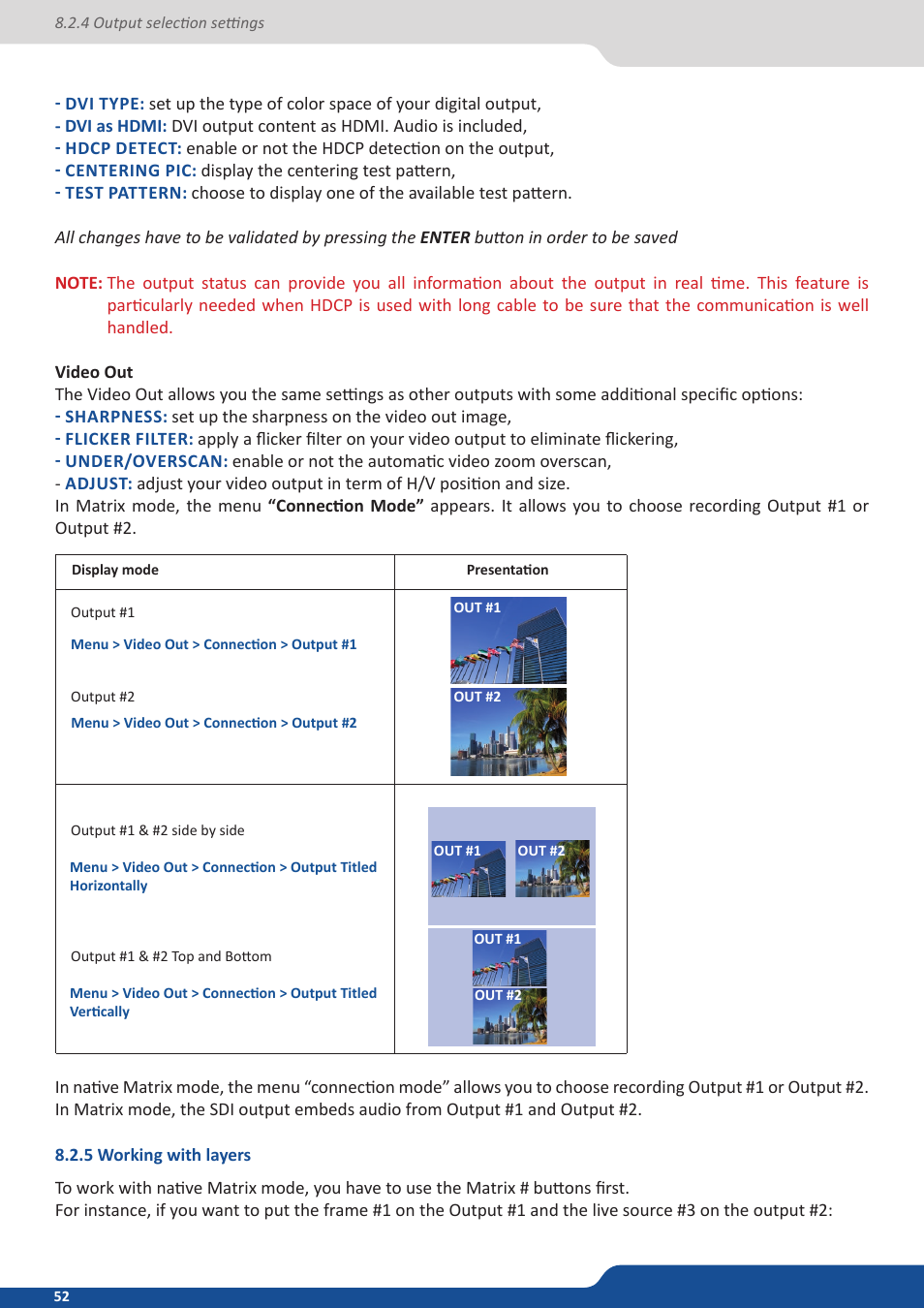 5 working with layers | Analog Way SmartMatriX2 User Manual | Page 52 / 99