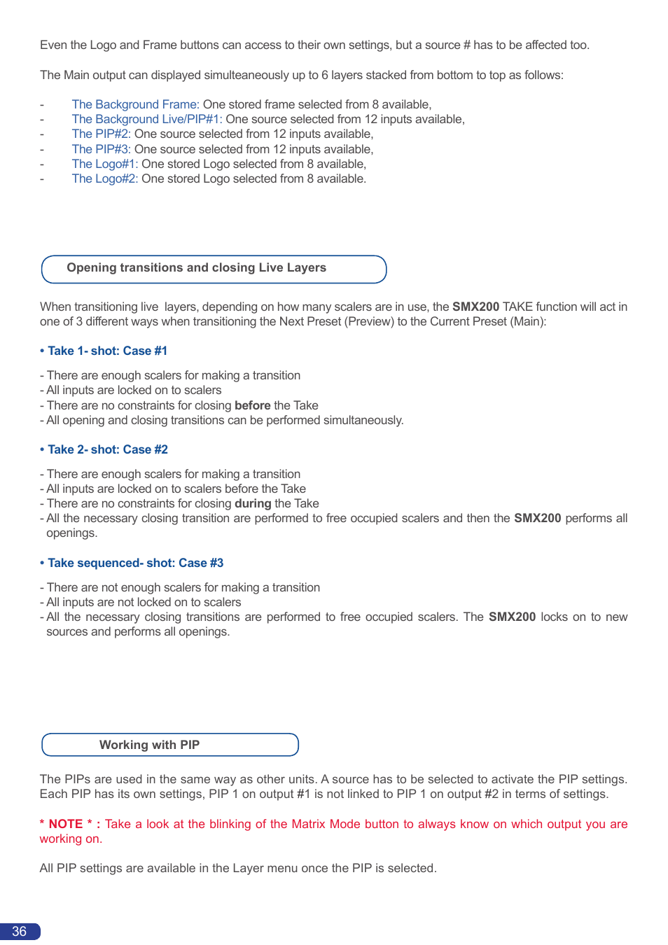 Analog Way Smart MatriX User Manual | Page 38 / 75