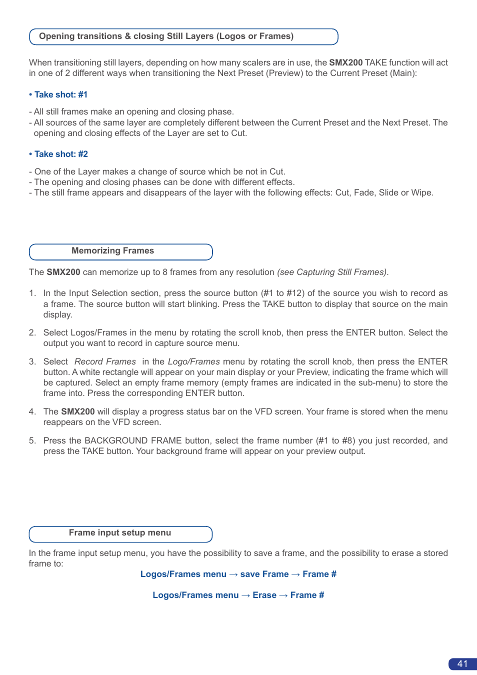 Analog Way Smart MatriX User Manual | Page 43 / 75
