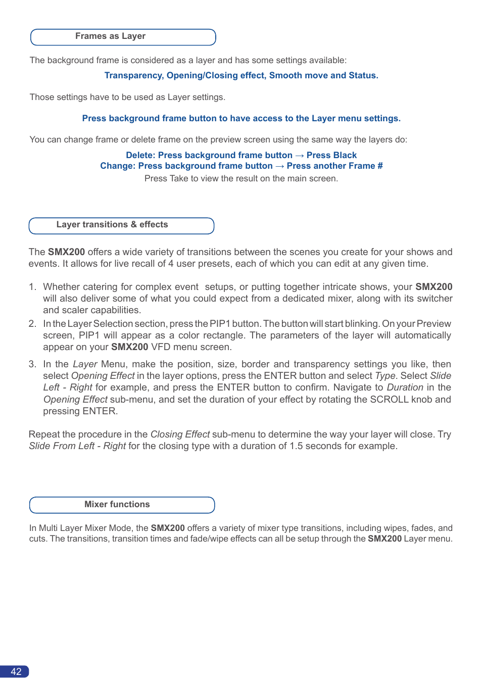 Analog Way Smart MatriX User Manual | Page 44 / 75