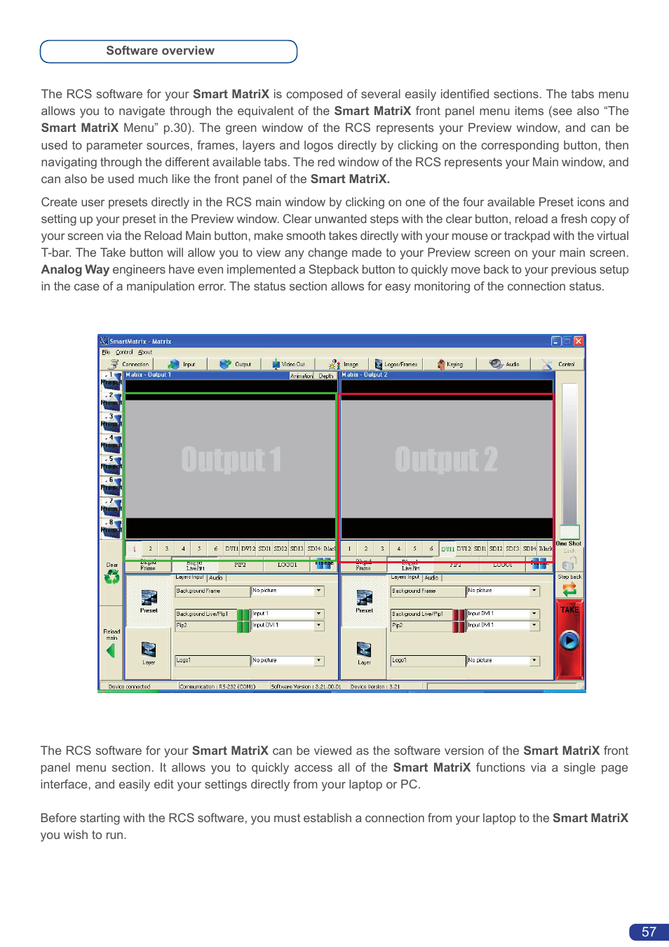 Analog Way Smart MatriX User Manual | Page 59 / 75