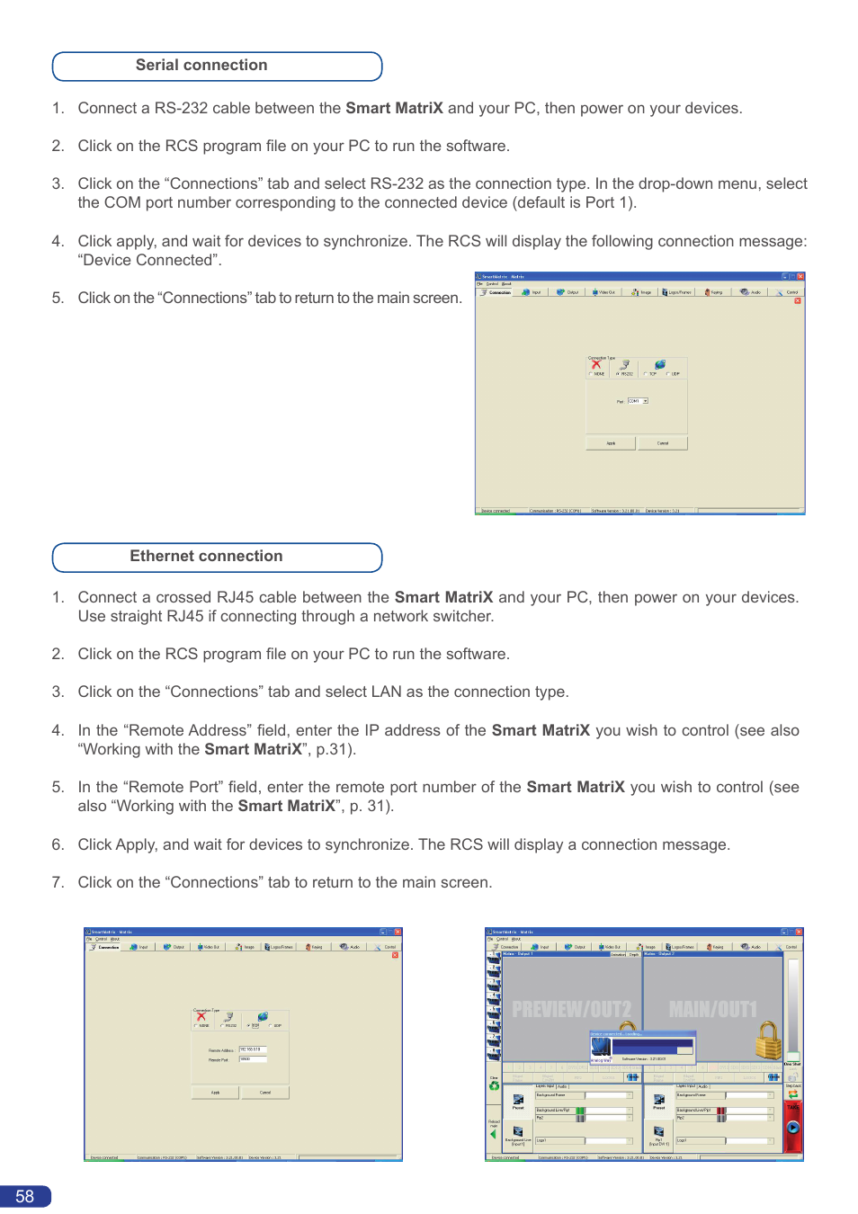 Analog Way Smart MatriX User Manual | Page 60 / 75