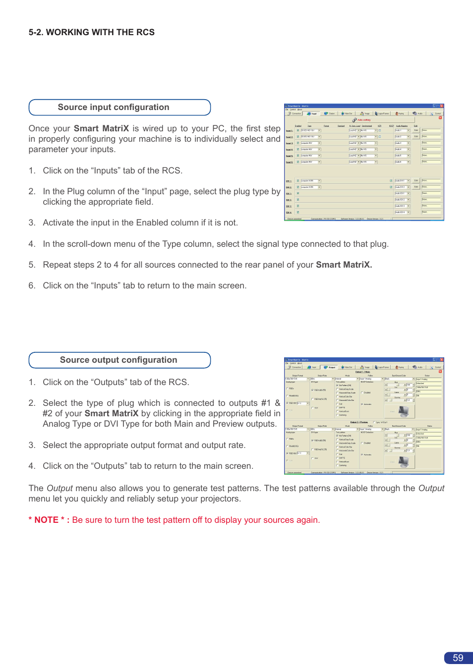 Analog Way Smart MatriX User Manual | Page 61 / 75